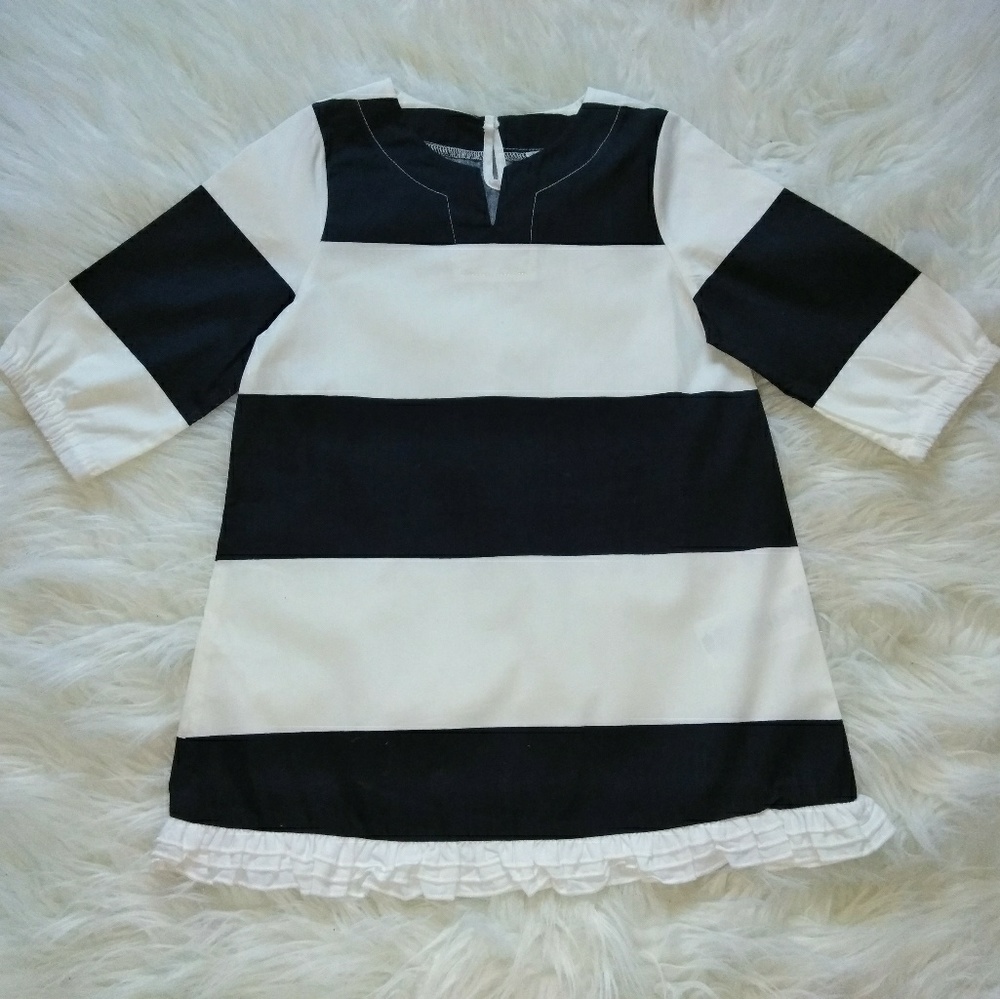 Rockin' Baby Navy Stripe Dress 3/4 Years NWT
